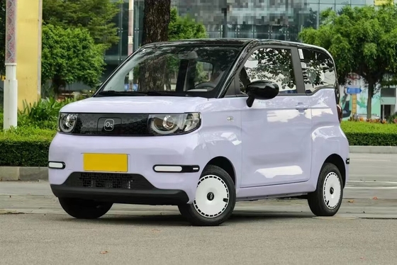4-Seat Hatchback Chery QQ Ice Cream Pure Electric Energy Vehicle 6.5h Charging Time