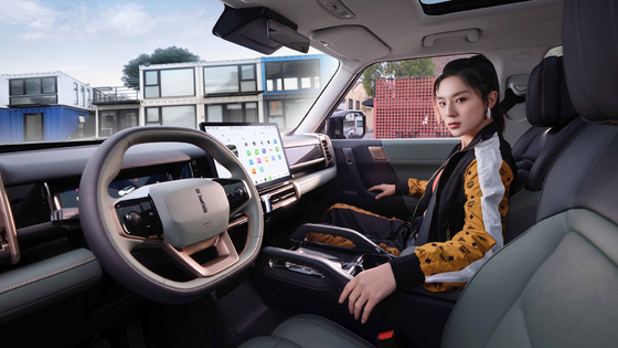 2024 Chery ICAR 03 Pure Electric Car SUV 501km Energy Vehicle in Black 4406*1910*1715
